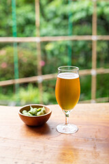 枝豆とビール