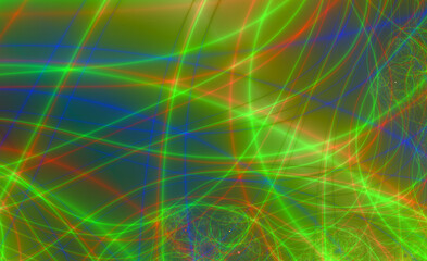 Abstract meditative color fractal background