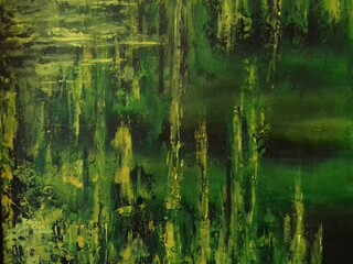Acrylic abstraction. Background. © Marcin Olszewski 