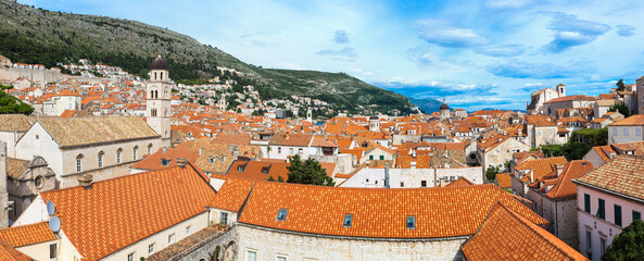 Naklejka na ściany i meble Old city Dubrovnik, Croatia