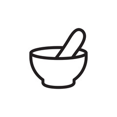mortar icon icon logo illustration template