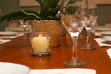 wedding table setting