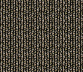 Seamless pattern with interweaving of braids.