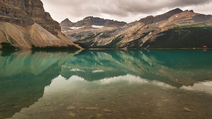 nature scenarios inside Jasper National Park, Alberta, Canada