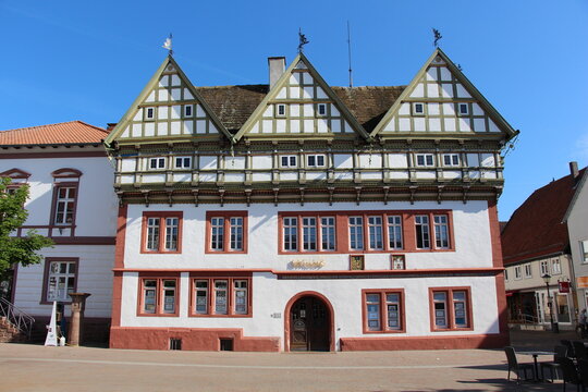 Das Rathaus in Blomberg