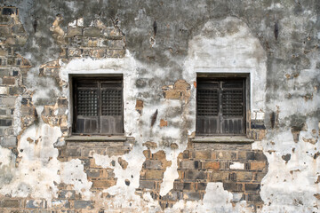 old concrete plaster brick wall texture urban background