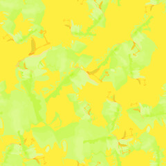 Fototapeta na wymiar UFO camouflage of various shades of yellow and green colors