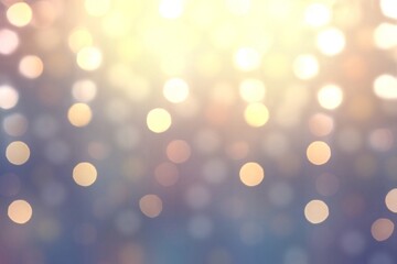 Fototapeta premium Bokeh effect on shiny lilac blurred background. Festive glitter pattern.