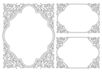ビンテージフレームセット