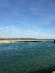 Sea, sun, cloud, beach, sand, shells, summer