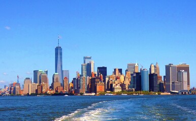 Fototapeta premium new york skyline