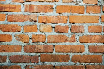 red brick wall
