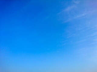 Fototapeta na wymiar Blue sky background