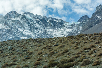 Embalse el Yeso reservoir in San Jose del Maipo, Chile