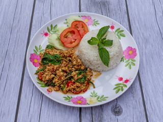 Thai Mixed Dishes of Food 