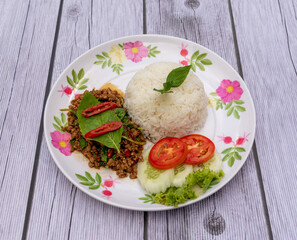 Thai Mixed Dishes of Food 