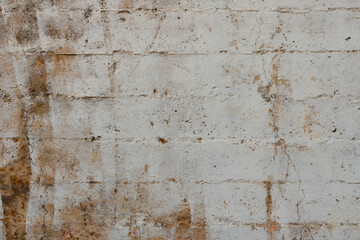 Closeup of weathered brick wall texture