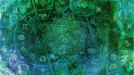 Astrology Horoscope Pattern Texture Background , Graphic Design