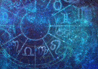 Astrology Horoscope Pattern Texture Background , Graphic Design
