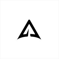  triangle rockot  logo , Rocket Logo Design Vector Illustration Stock Illustration , Rocket logo or triangular line rocket company vector icon , triangle rocket logo  design template vector image 