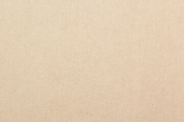 Brown paper background. Empty cardboard texture. Craft sheet