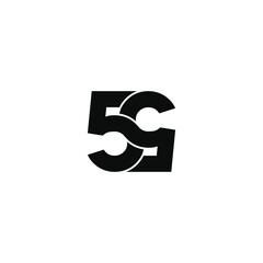 55 letter original monogram logo design