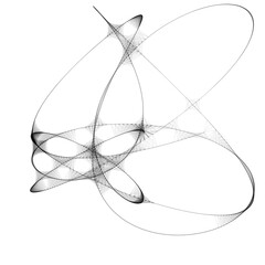 Drawn sketch line art computer generated art