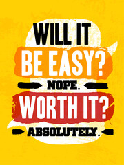 Gym Inspiring Creative Motivation Quote Template. Vector Typography Banner Design Concept On Grunge Texture Rough Background