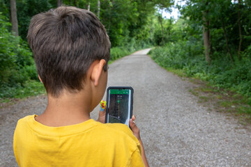 Geocaching in der Natur