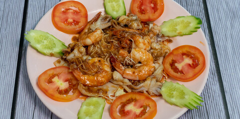 Thai Mixed Food Selections 