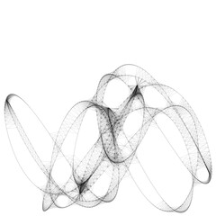 Drawn sketch line art computer generated art