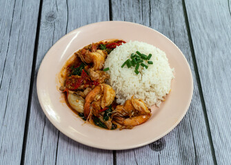 Thai Mixed Food Selections 