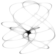 Drawn sketch line art computer generated art