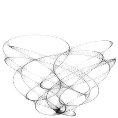 Drawn sketch line art computer generated art