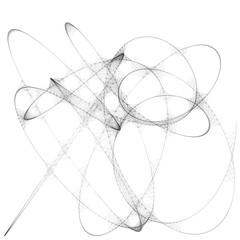 Drawn sketch line art computer generated art