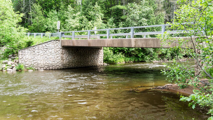 bridge over the river