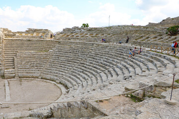 Greek Theatre of Segesta, Sicily, Italy, 