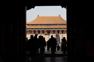 February 2019, Beijing, the Forbidden City. The largest palace in the world for nearly five...