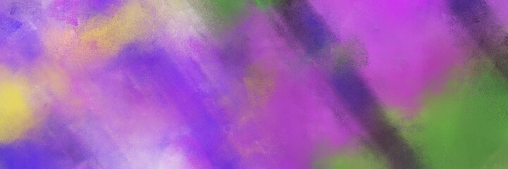 abstract colorful diagonal backdrop with lines and moderate violet, medium orchid and dark olive green colors. can be used as texture, background or banner