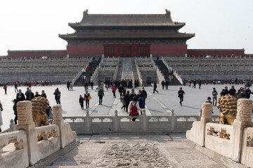 February 2019, Beijing, the Forbidden City. The largest palace in the world for nearly five...