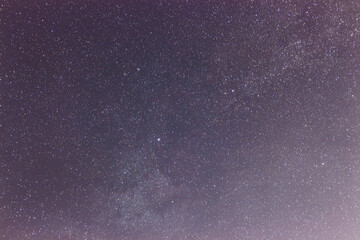 Starry Summer Night Sky Background