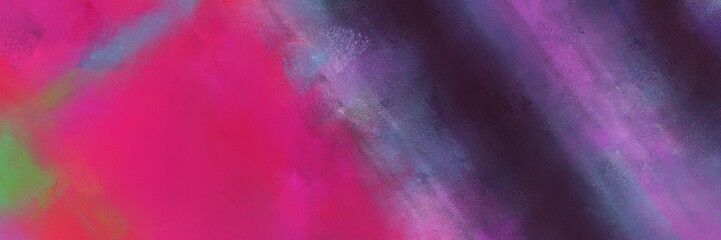 abstract colorful diagonal background with lines and moderate pink, very dark violet and old lavender colors. can be used as canvas, background or banner