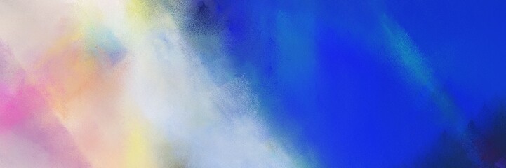 abstract colorful diagonal background with lines and strong blue, pastel gray and pastel blue colors. can be used as card, banner or header