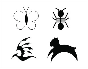 simple animal vector