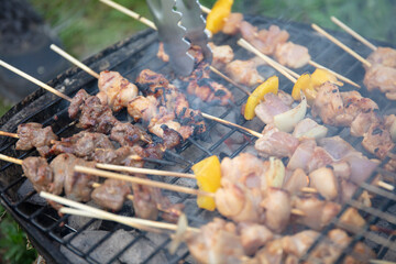 Grill skewers