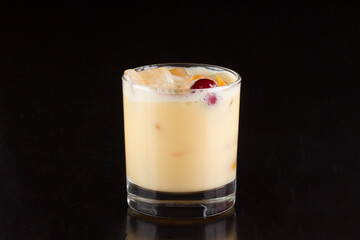 alcoholic cocktail for the menu bar or restaurant