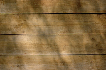 a fragment of a wall made of rough boards