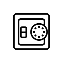 floor heat manual control icon vector. floor heat manual control sign. isolated contour symbol illustration