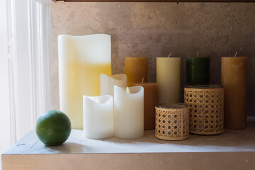 Velas de decoración