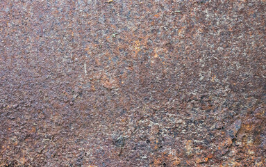Rusted metal with deep chipped texture